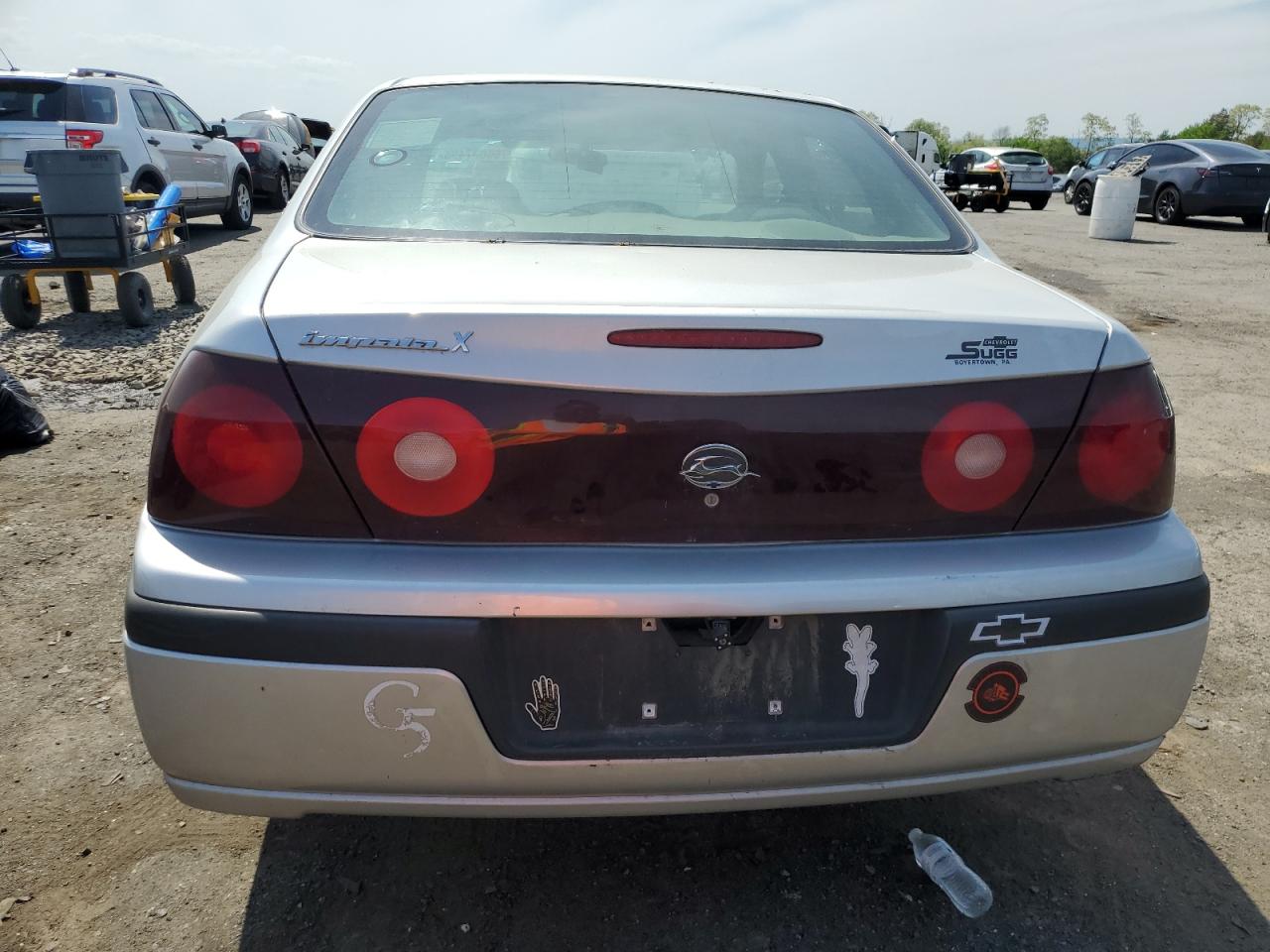 2003 Chevrolet Impala VIN: 2G1WF52E339378685 Lot: 56637495