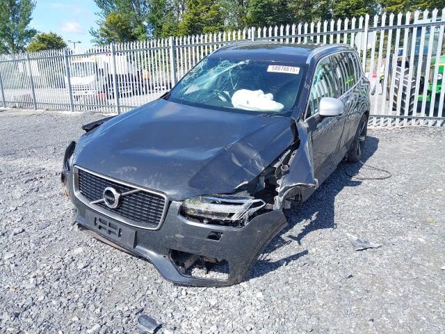 2017 VOLVO XC90 R-DES for sale at Copart BELFAST