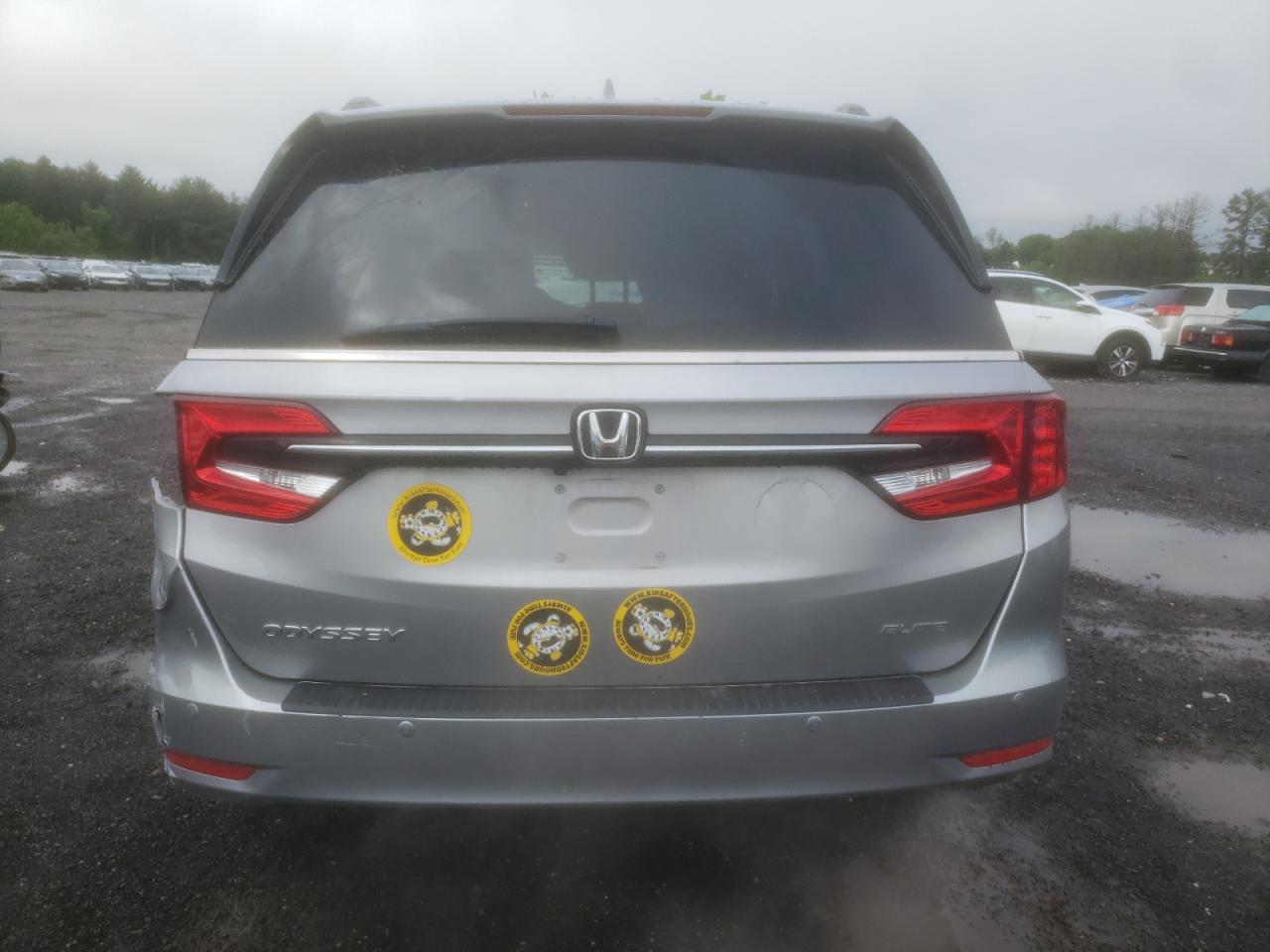 2022 Honda Odyssey Elite VIN: 5FNRL6H99NB052465 Lot: 58403495