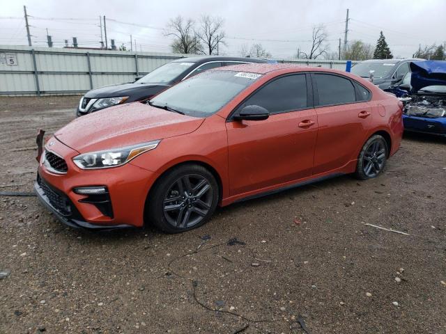  KIA FORTE 2021 Orange