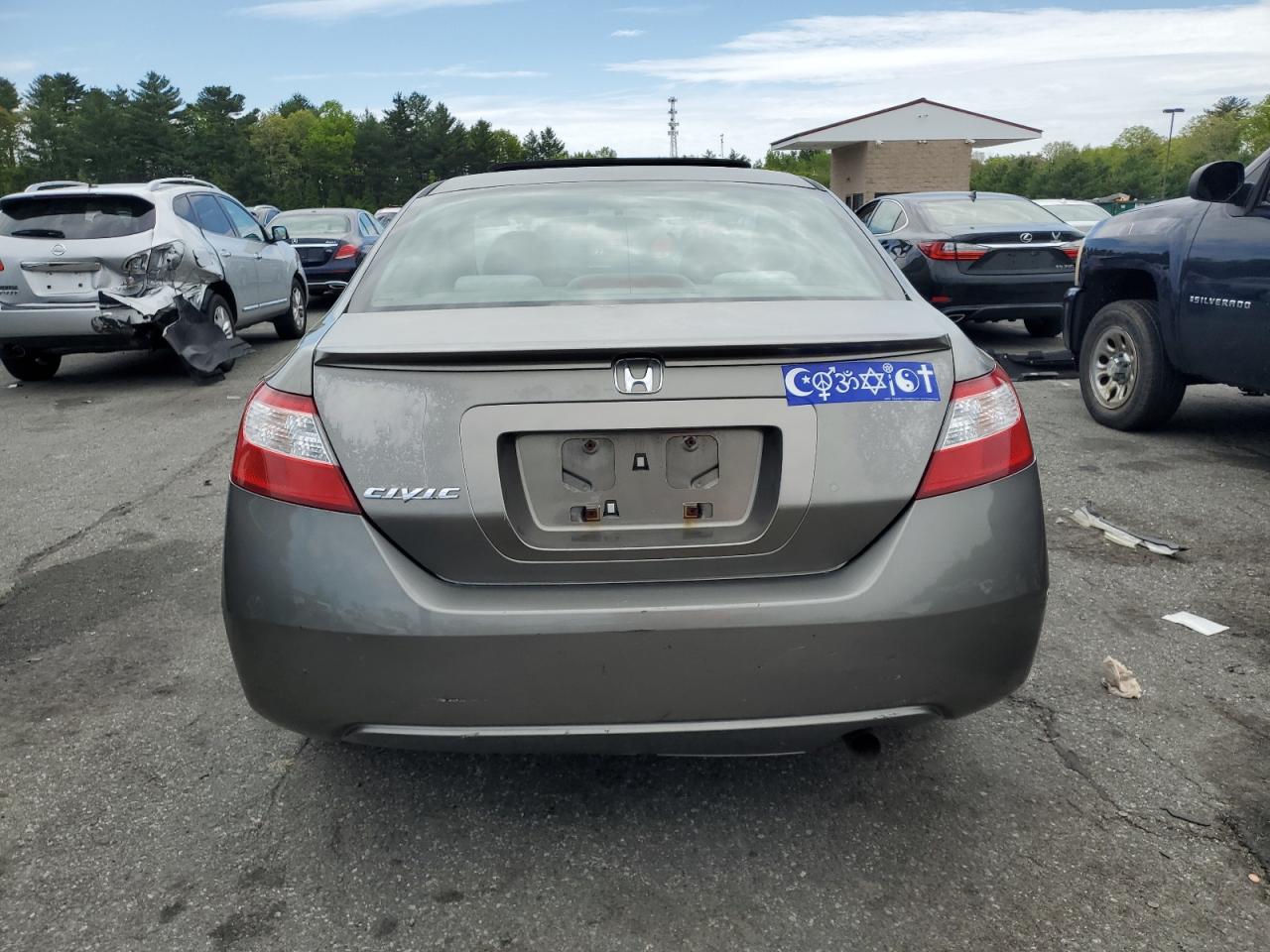 2007 Honda Civic Ex VIN: 2HGFG12897H553851 Lot: 57028195