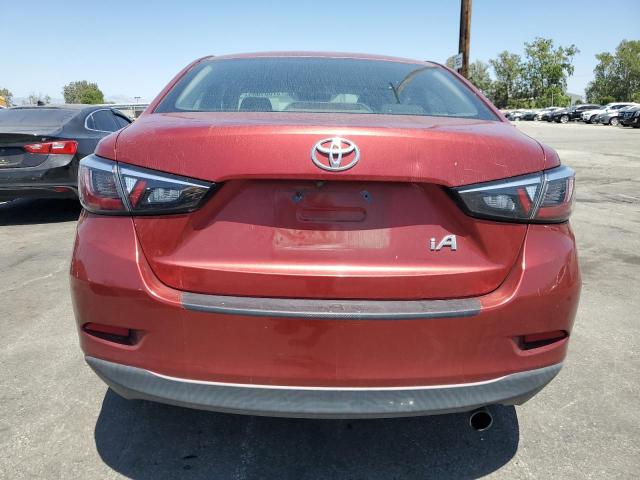  TOYOTA YARIS 2018 Red