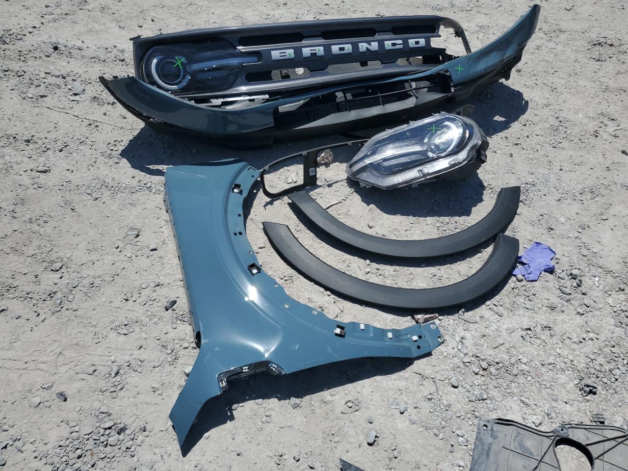 2023 Ford Bronco Sport Big Bend VIN: 3FMCR9B61PRD02346 Lot: 55285765