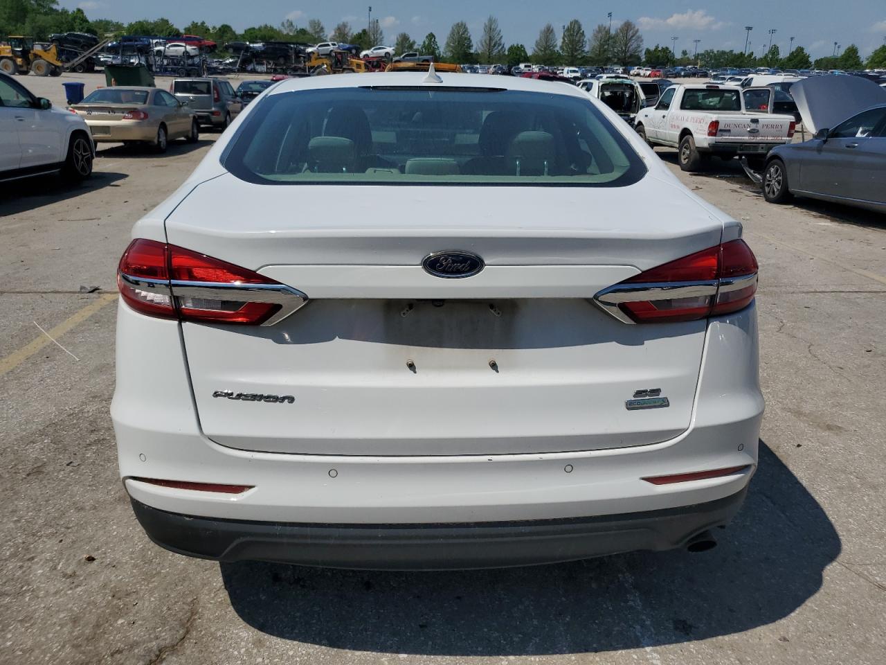 2019 Ford Fusion Se VIN: 3FA6P0HD3KR148343 Lot: 56349195