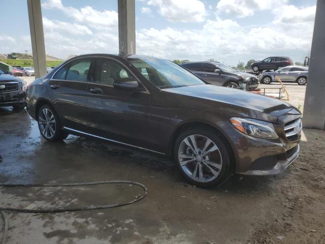Sedans MERCEDES-BENZ C-CLASS 2016 Brown