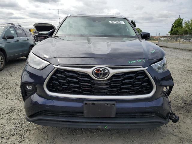  TOYOTA HIGHLANDER 2020 Синий
