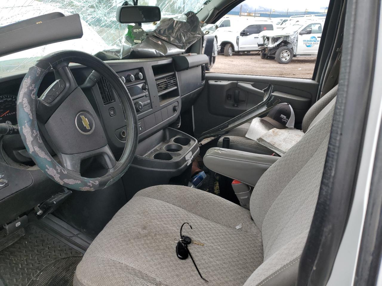 2014 Chevrolet Express G3500 VIN: 1GCZGUCGXE1208861 Lot: 54149365