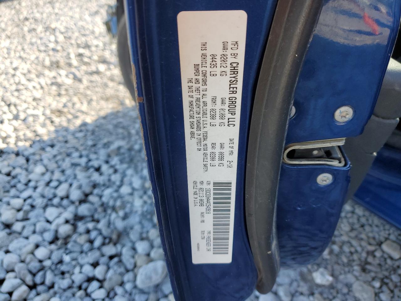 2010 Dodge Caliber Mainstreet VIN: 1B3CB3HA4AD543918 Lot: 56243095