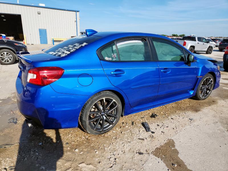  SUBARU WRX 2018 Синий