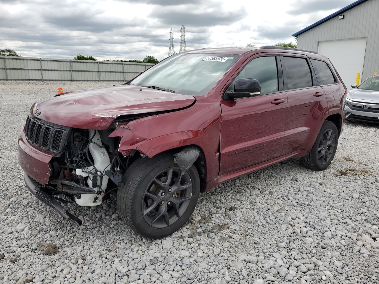 2019 Jeep Grand Cherokee Limited продається в Barberton, OH - Front End