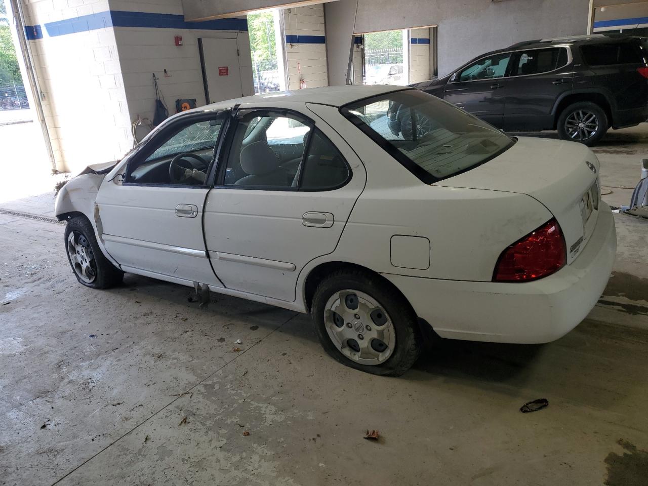 2005 Nissan Sentra 1.8 white null gas 3N1CB51D05L485730 photo #3