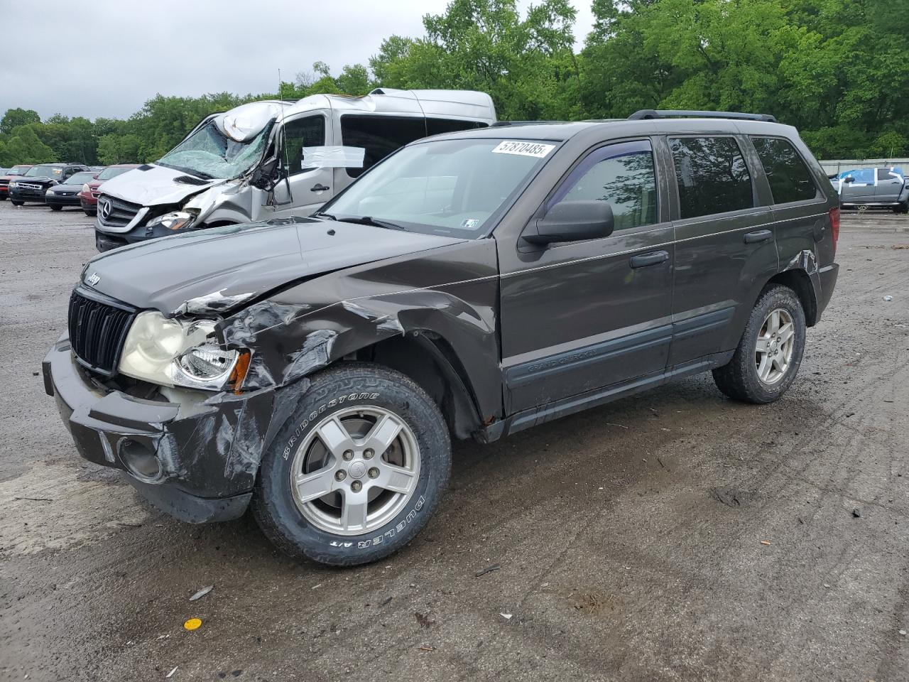 2005 Jeep Grand Cherokee Laredo იყიდება Ellwood City-ში, PA - Front End