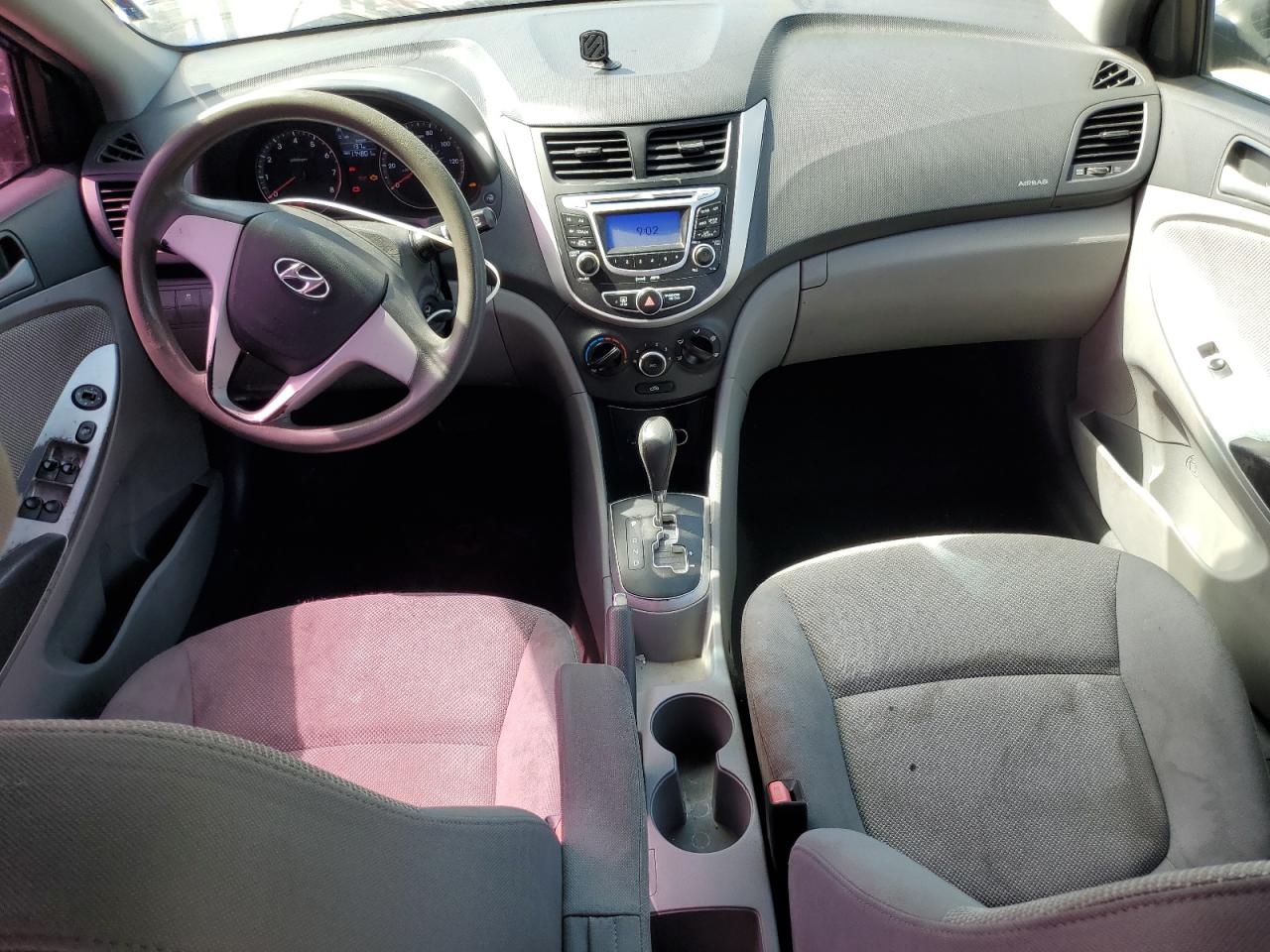 2012 Hyundai Accent Gls VIN: KMHCT4AE4CU233751 Lot: 57184825