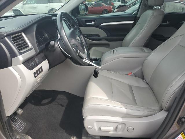  TOYOTA HIGHLANDER 2017 Szary