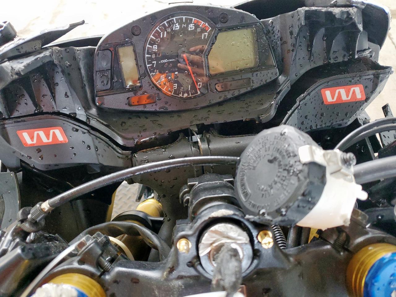 2022 Honda Cbr600 Rr VIN: JH2PC40J6NK800309 Lot: 59125655