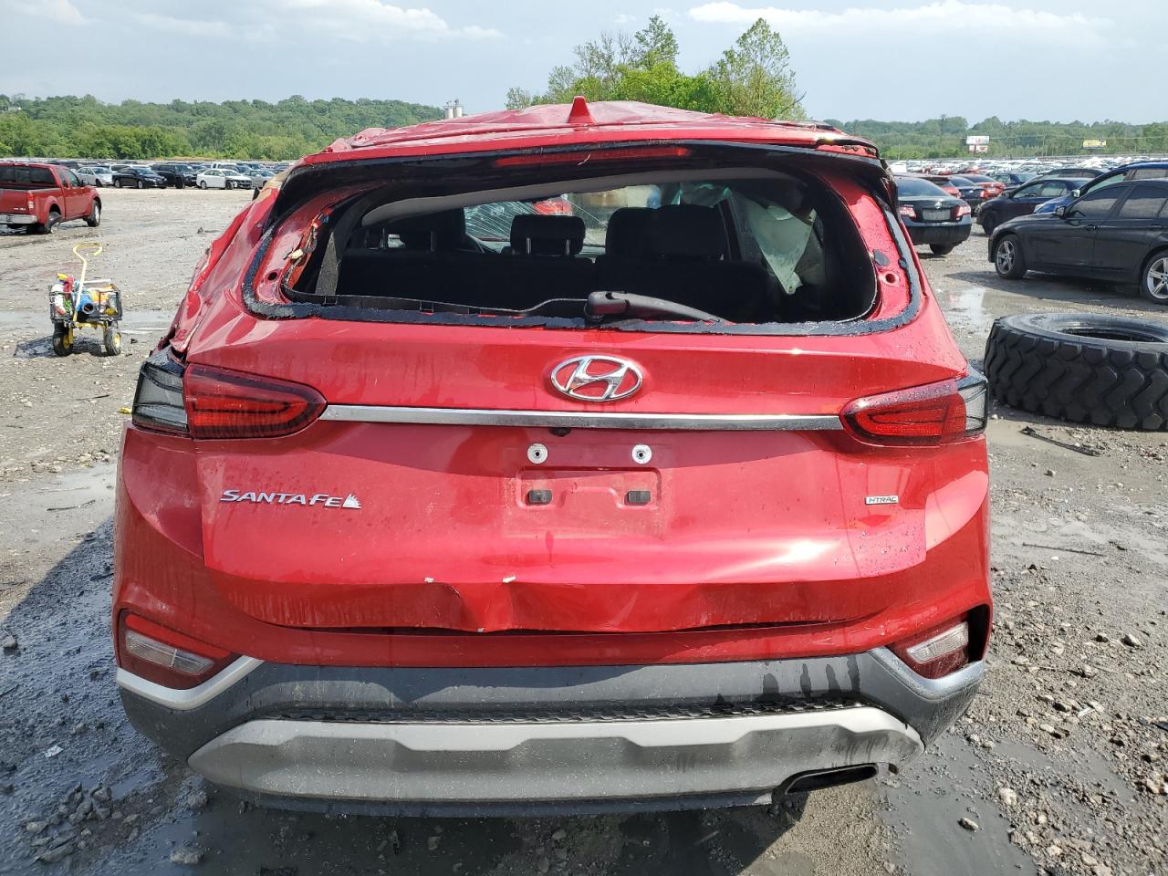 2020 Hyundai Santa Fe Sel VIN: 5NMS3CAD0LH296578 Lot: 57180705