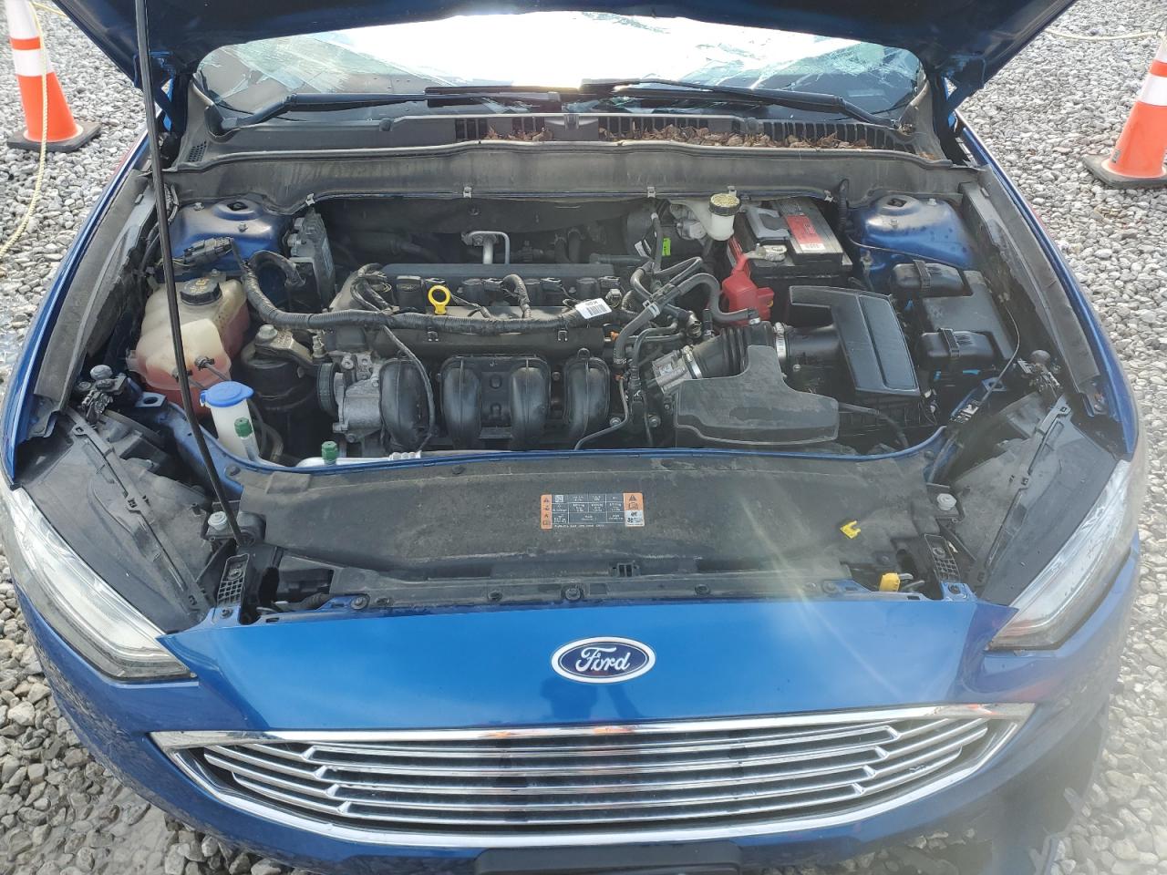 2017 Ford Fusion Se VIN: 3FA6P0H71HR147095 Lot: 55958825