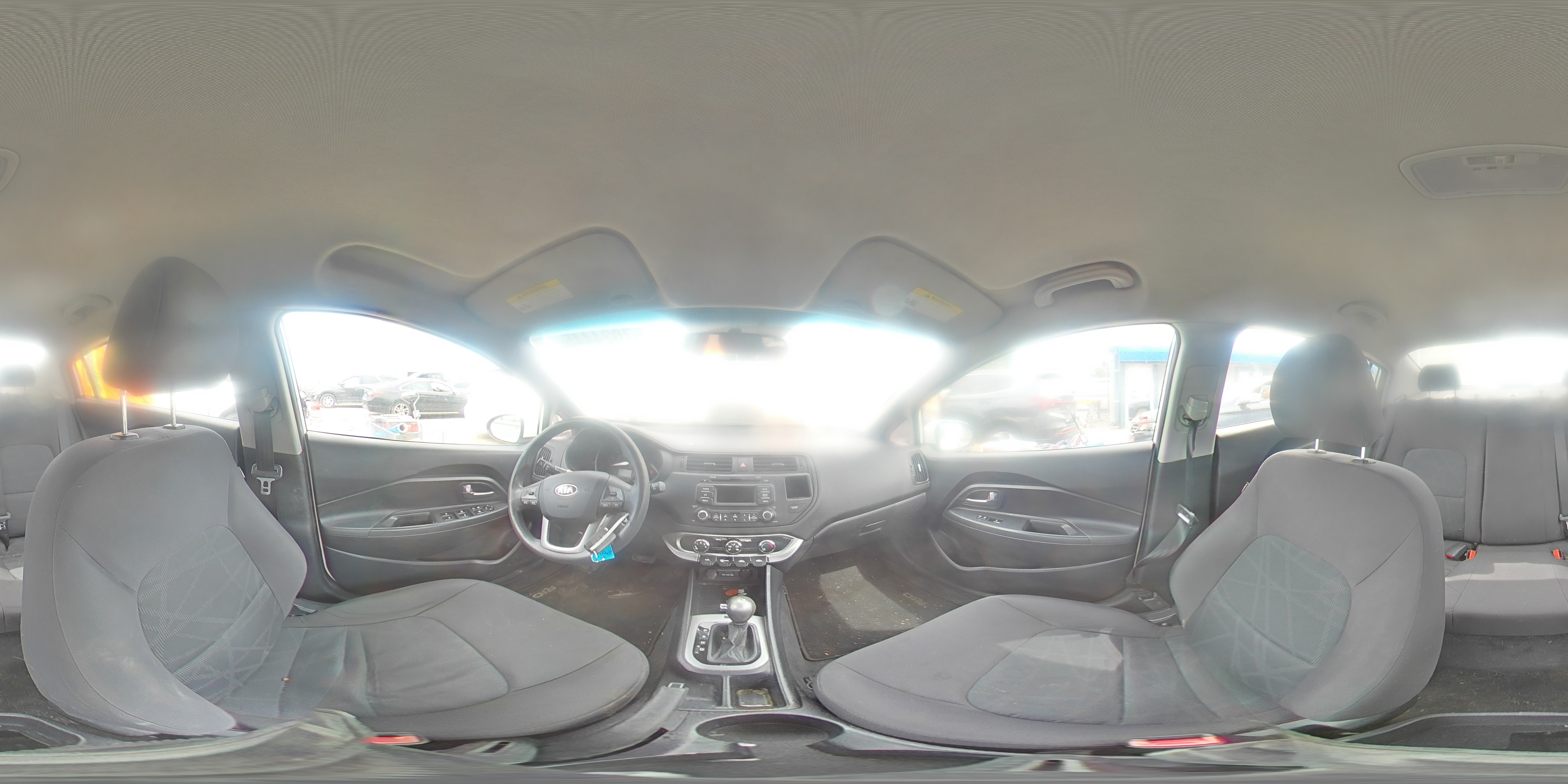 2013 Kia Rio Lx VIN: KNADM4A34D6272492 Lot: 57024445
