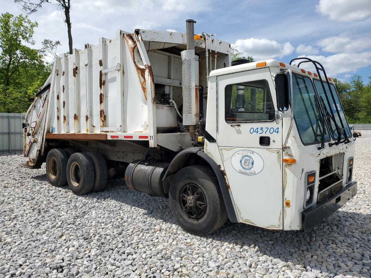 2004 Mack Le600 Refuse Truck for Sale in Barberton, OH - Front End