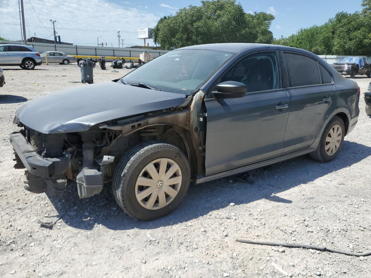 2015 Volkswagen Jetta Base na sprzedaż w Oklahoma City, OK - Front End