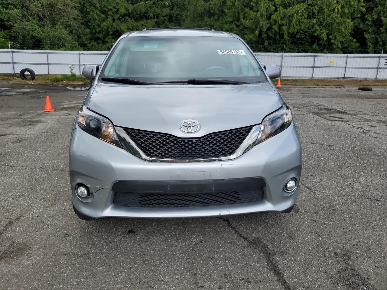 2014 Toyota Sienna Sport VIN: 5TDXK3DC1ES457564 Lot: 56986185
