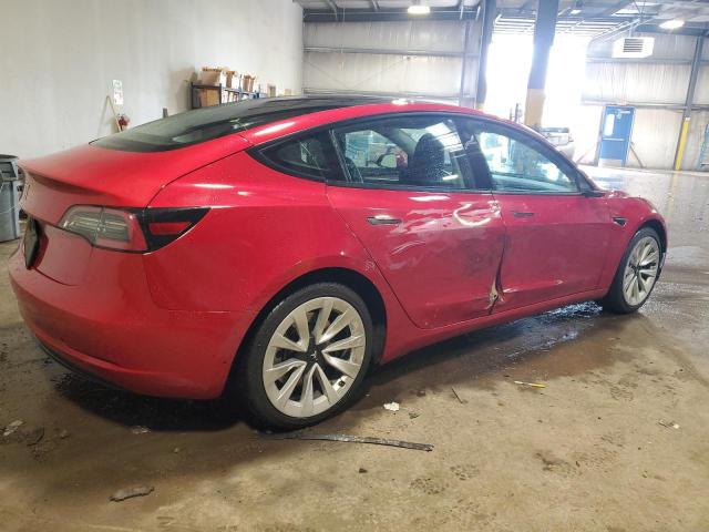 TESLA MODEL 3 2022 Czerwony