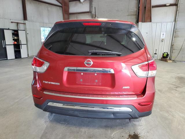  NISSAN PATHFINDER 2014 Czerwony