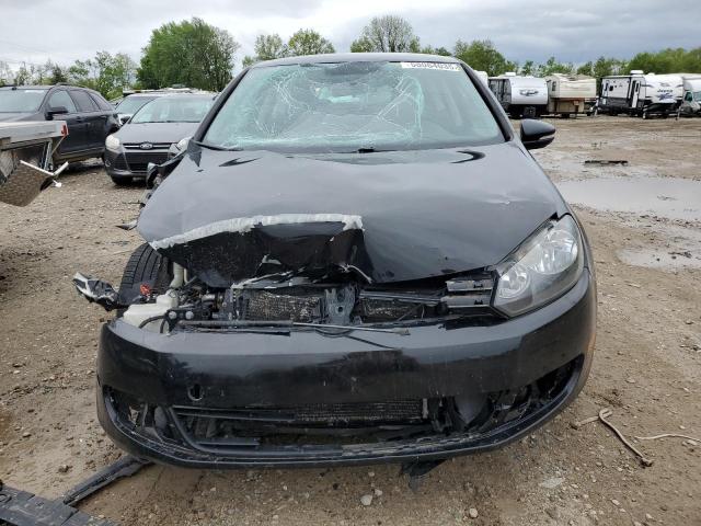  VOLKSWAGEN GOLF 2012 Czarny
