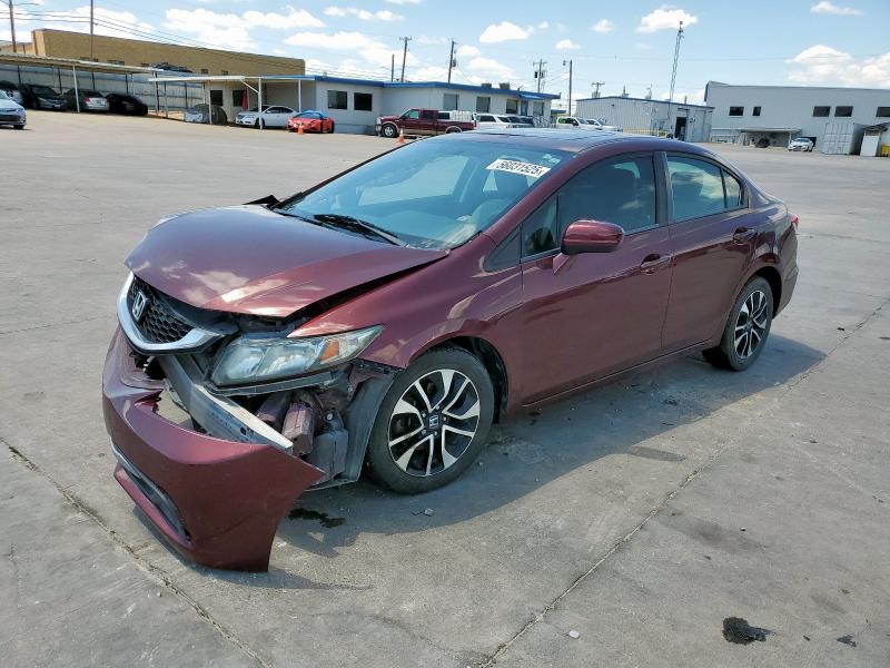 Седаны HONDA CIVIC 2014 Бордовый