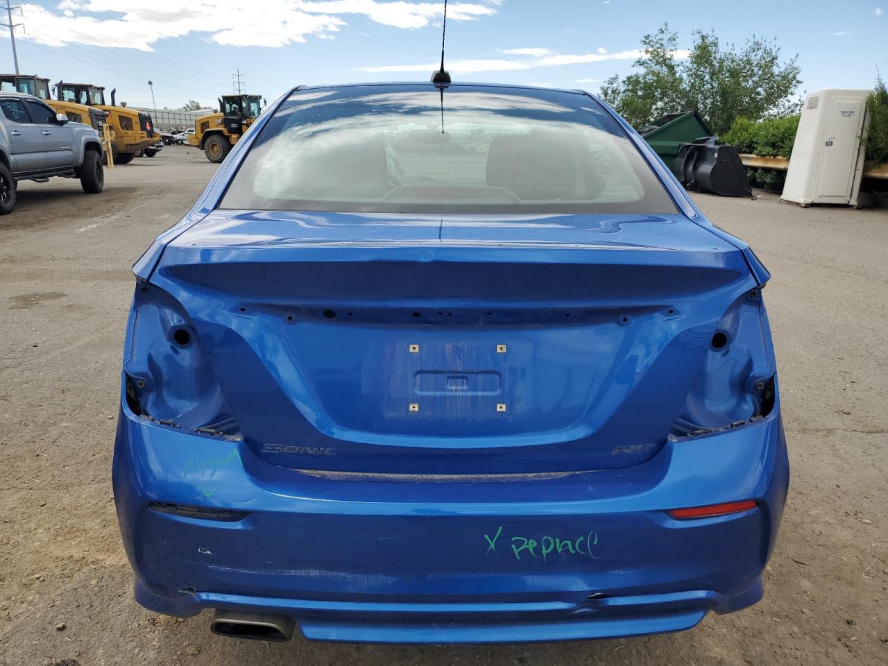 2019 Chevrolet Sonic Lt VIN: 1G1JD5SB8K4126907 Lot: 56946805