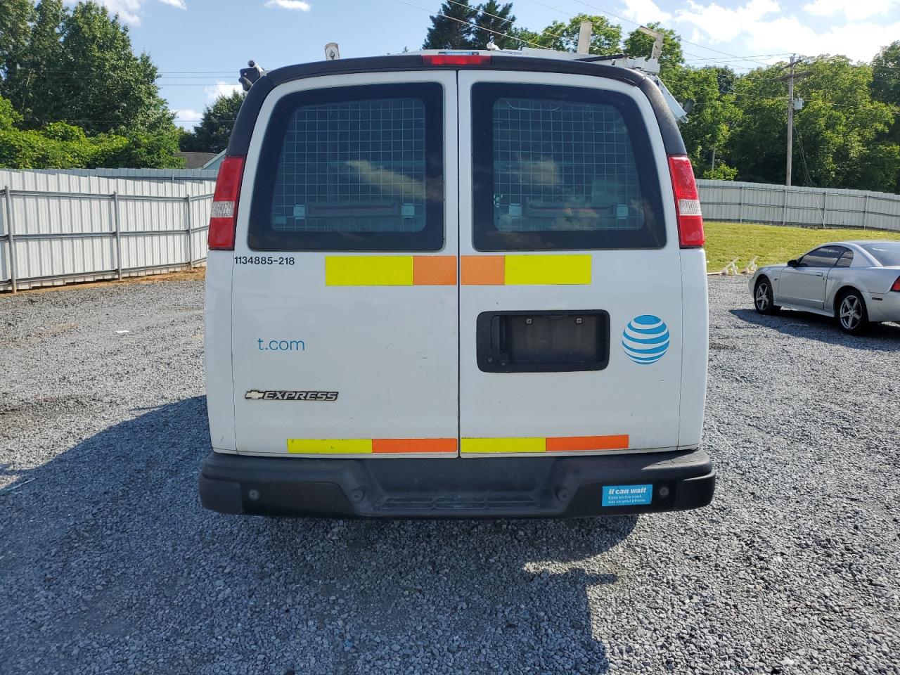 2018 Chevrolet Express G2500 VIN: 1GCWGAFP9J1198380 Lot: 57449965