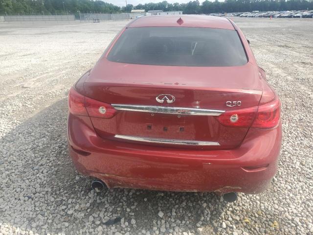  INFINITI Q50 2015 Red