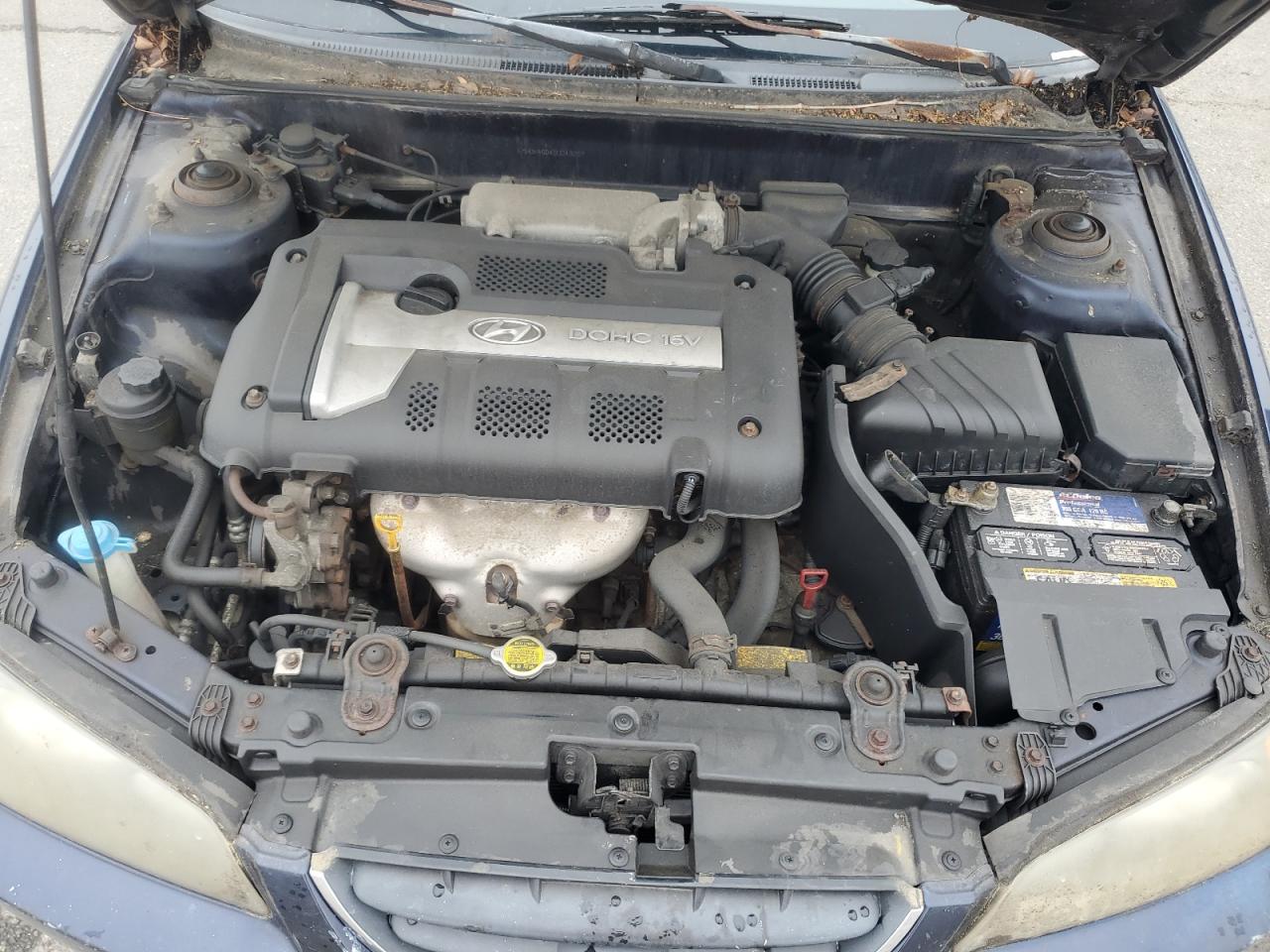 2005 Hyundai Elantra Gls VIN: KMHDN46D45U043207 Lot: 55255455