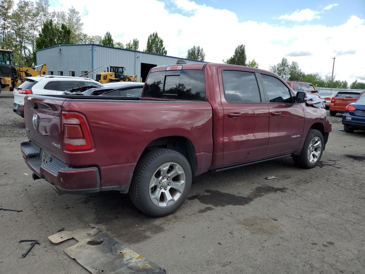 2019 Ram 1500 Big Horn/Lone Star VIN: 1C6SRFFT2KN626164 Lot: 55437005