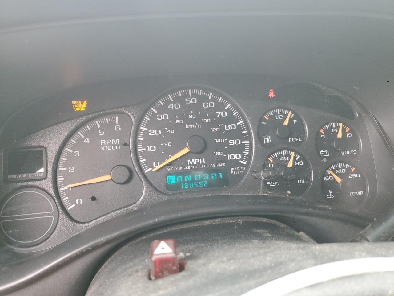 2002 Chevrolet Suburban K1500 VIN: 1GNFK16Z72J192019 Lot: 56160095