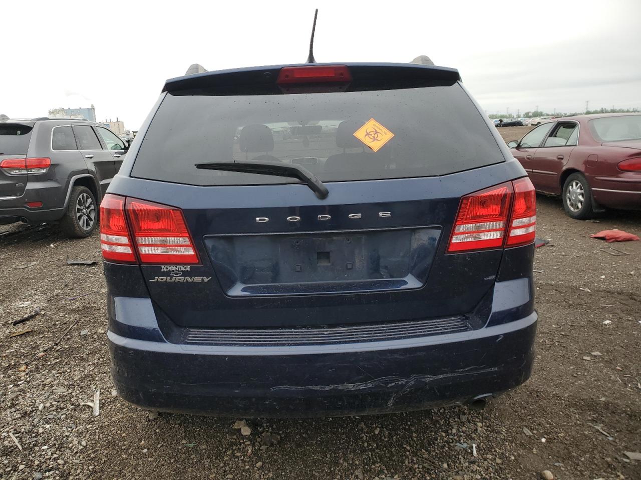 2017 Dodge Journey Se VIN: 3C4PDCAB4HT707606 Lot: 57641955