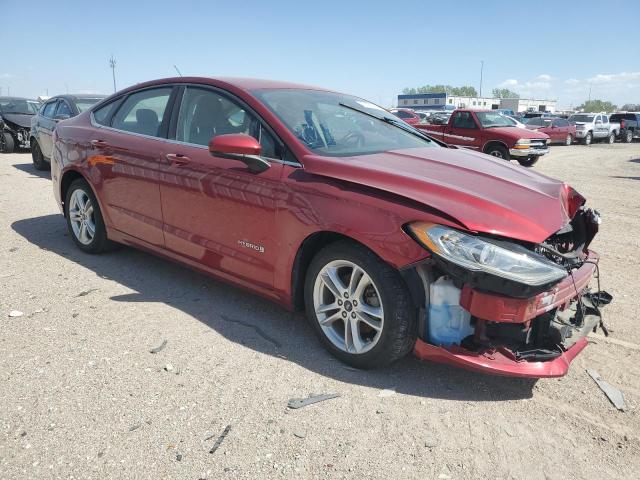  FORD FUSION 2018 Czerwony