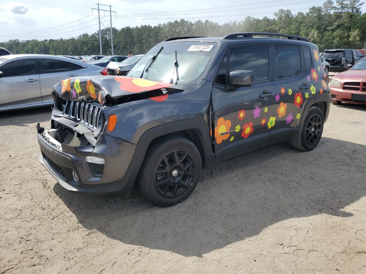 2020 Jeep Renegade Latitude იყიდება Greenwell Springs-ში, LA - Front End