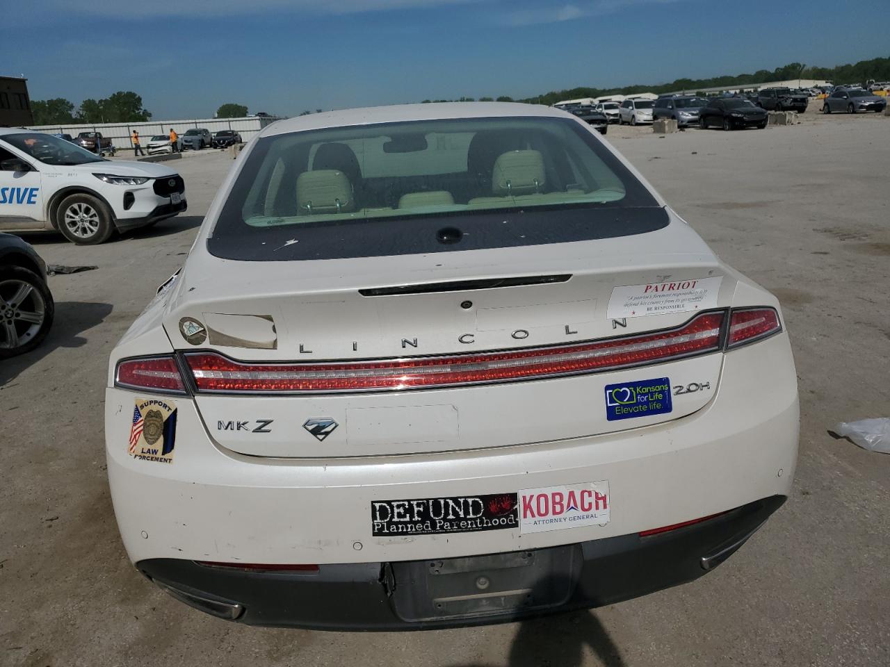 2014 Lincoln Mkz Hybrid VIN: 3LN6L2LU1ER814205 Lot: 56635925