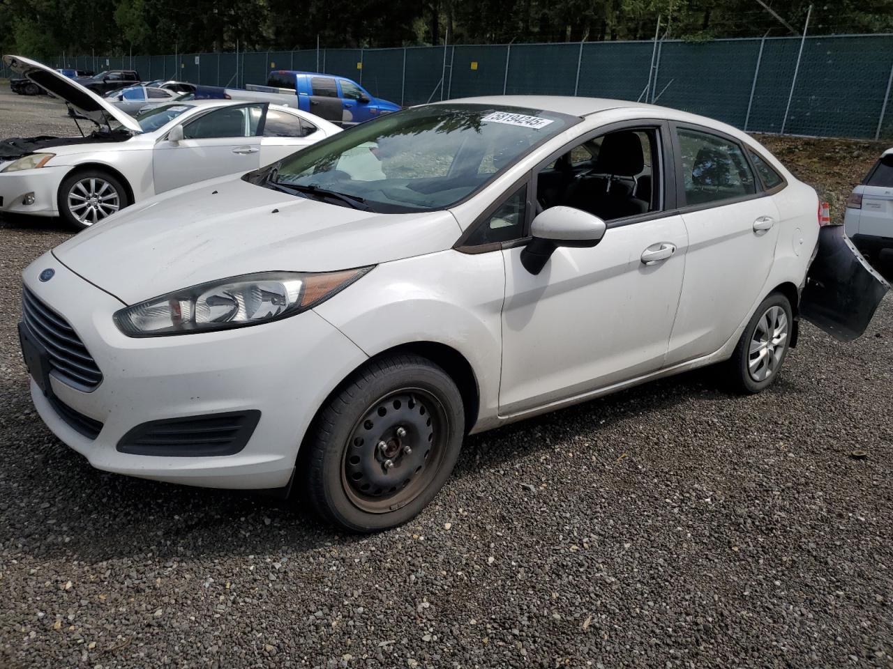 2016 Ford Fiesta S იყიდება Graham-ში, WA - Rear End