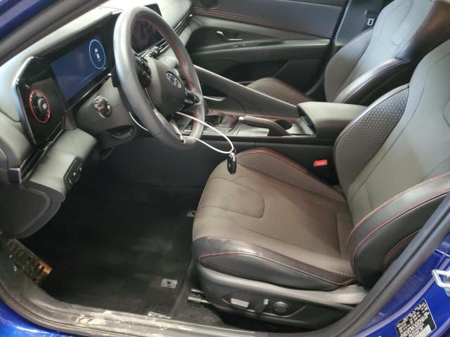  HYUNDAI ELANTRA 2023 Blue