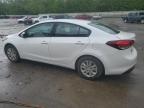 2017 Kia Forte Lx за продажба в Ellwood City, PA - Rear End