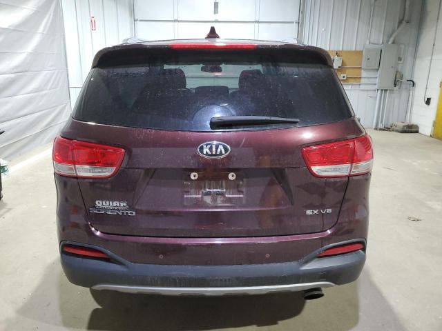  KIA SORENTO 2017 Bordowy