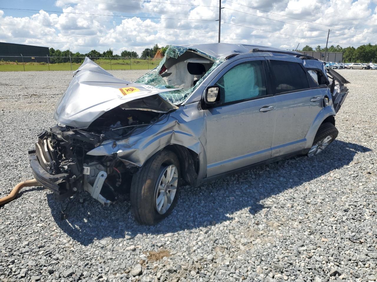 2017 Dodge Journey Sxt იყიდება Tifton-ში, GA - Rollover