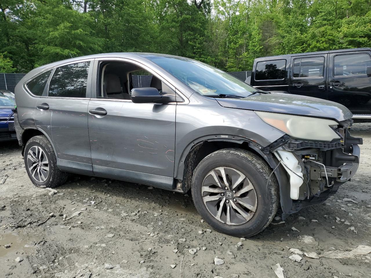2014 Honda Cr-V Lx VIN: 2HKRM4H37EH724845 Lot: 55124275