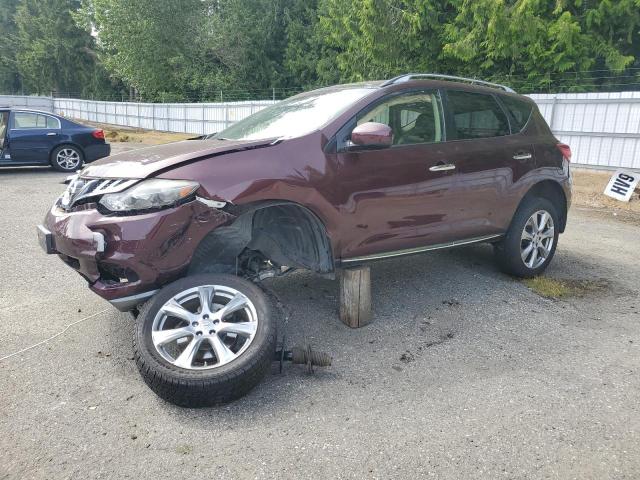  NISSAN MURANO 2014 Burgundy