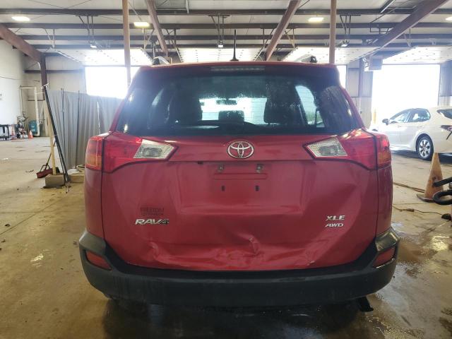  TOYOTA RAV4 2015 Червоний