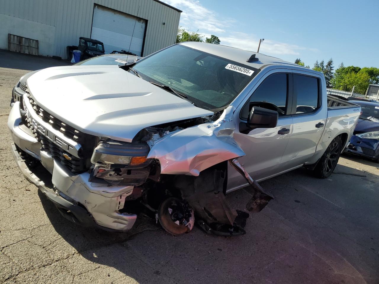 2019 Chevrolet Silverado K1500 Custom na sprzedaż w Woodburn, OR - Undercarriage