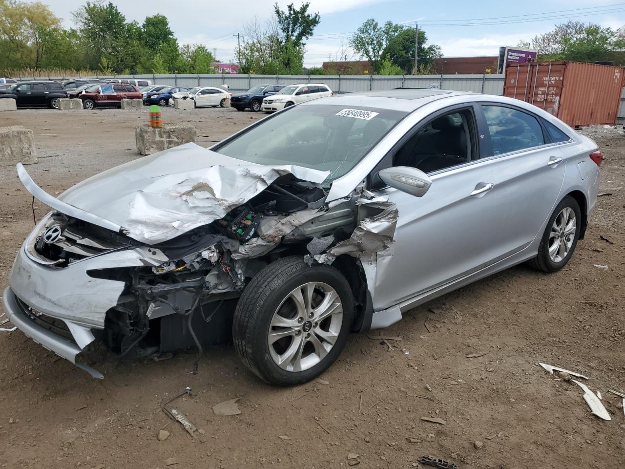 2013 Hyundai Sonata Se na sprzedaż w Chicago Heights, IL - Front End