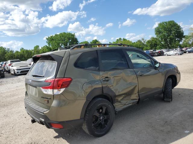  SUBARU FORESTER 2022 Зеленый